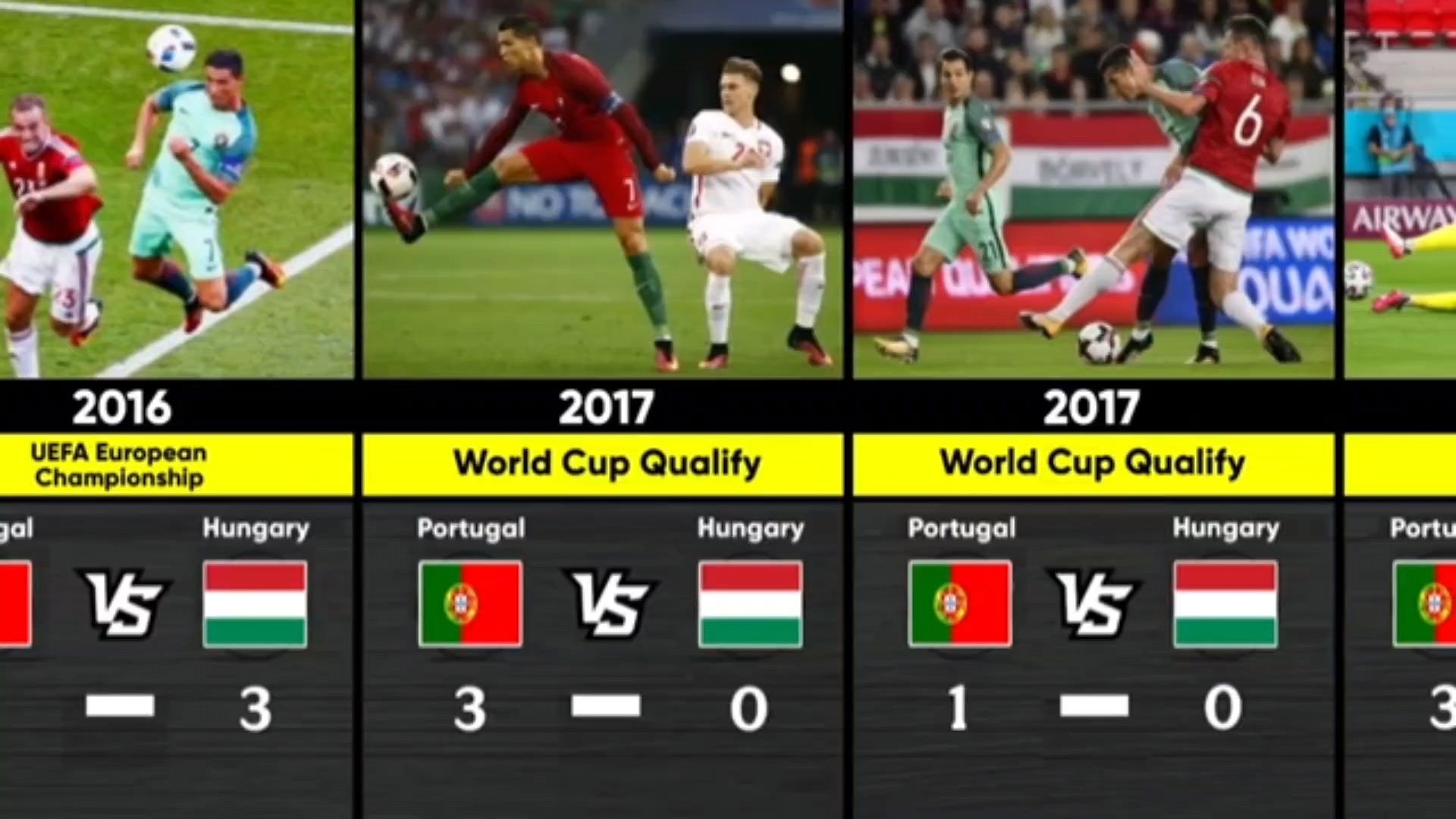 包含葡萄牙队迎战匈牙利，展现出色球技的词条