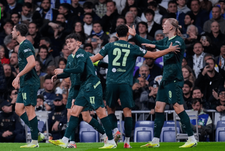 皇马逆转曼城，成功挺进欧洲赛事四强